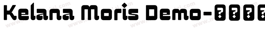 Kelana Moris Demo字体转换